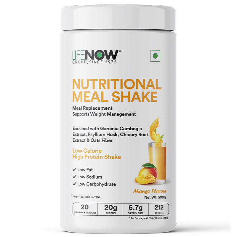 LIFENOW Nutritional Meal Replacement Shake (500g, 16 Servings)