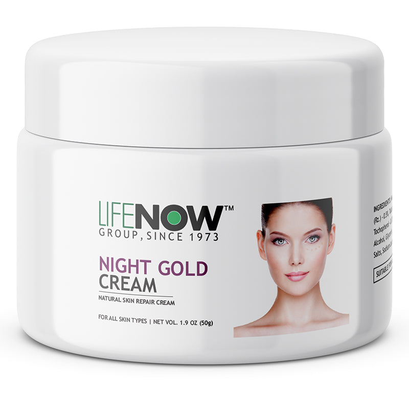 LIFENOW Natural Night Gold Face Cream, 50 grams