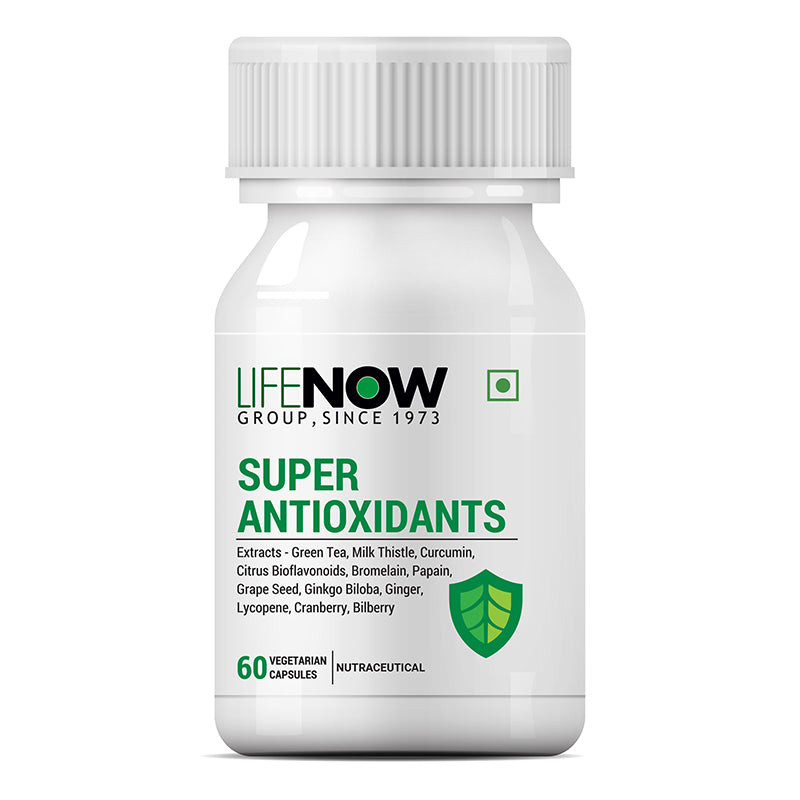 LIFENOW Super Antioxidants Supplement - 60 Vegetarian Capsules