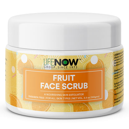 LIFENOW Natural Fruit Face Scrub (100g)