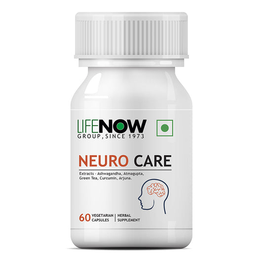 LIFENOW Neuro Care Supplement, 500mg - 60 Vegetarian Capsules