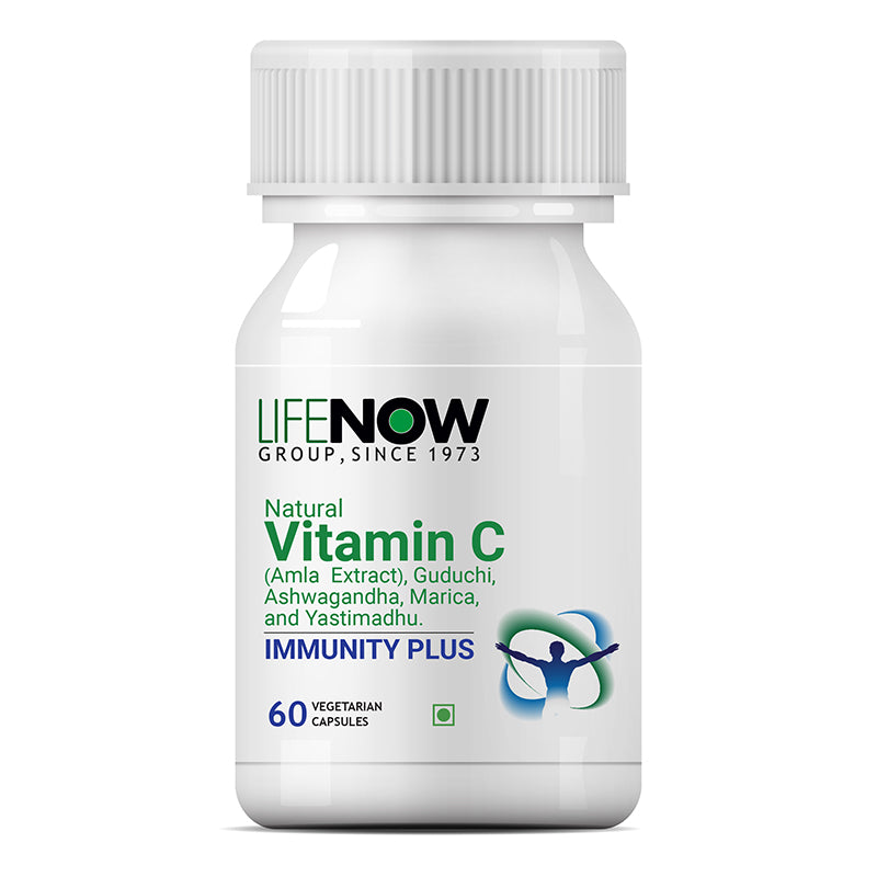 LIFENOW Immunity Plus Supplement, 500mg - 60 Vegetarian Capsules