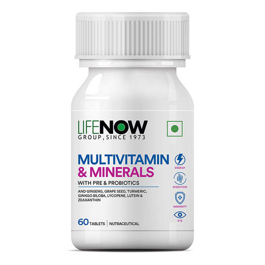 LIFENOW Multivitamin and Minerals Supplement - 60 Tablets