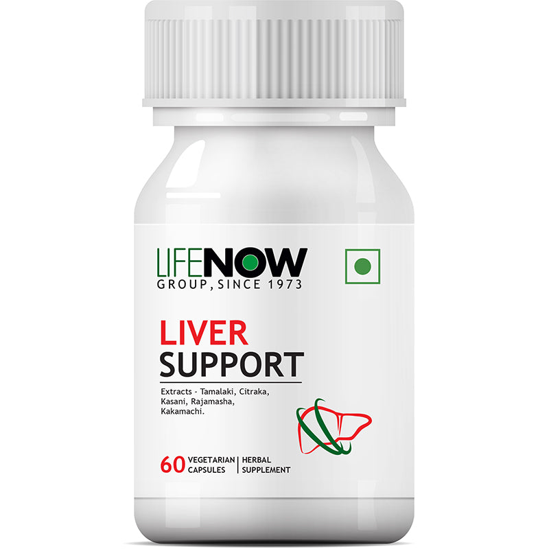 LIFENOW Liver Support Supplement, 500mg - 60 Vegetarian Capsules