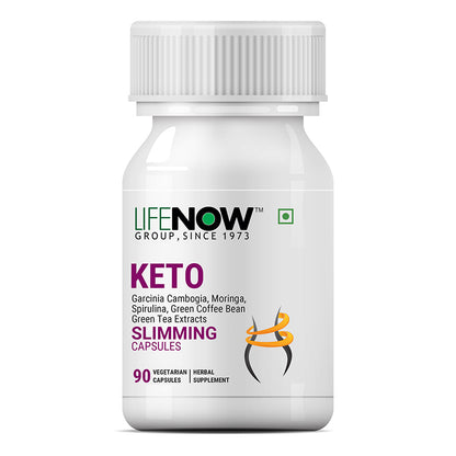 LIFENOW Keto Slimming Supplement – 90 Vegetarian Capsules