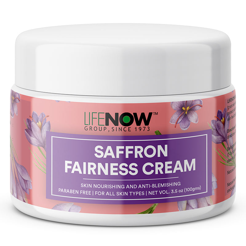 LIFENOW Natural Saffron Fairness Cream- 100gms