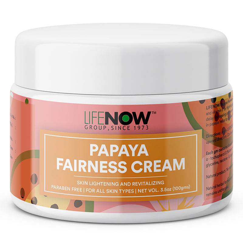 LIFENOW Natural Papaya Ayurvedic Cream (100g)