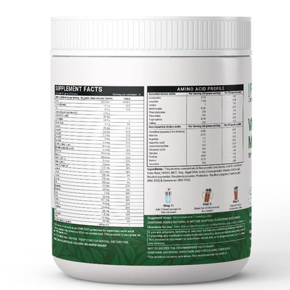 LIFENOW Vegan Protein Meal Replacement Shake with Added Probiotics, 500g