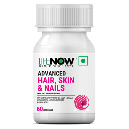 LIFENOW  Advanced Hair, Skin, and Nails Supplement - 60 Capsules