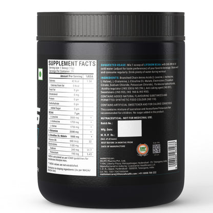 LIFENOW BCAA Pro Supplement, Supports Muscle Recovery