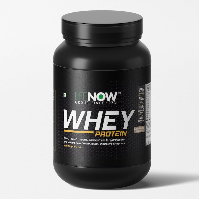 LIFENOW Whey Protein Powder, Bodybuilding Supplement