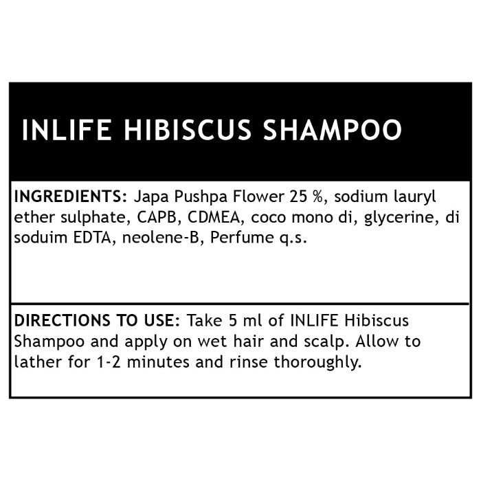 LIFENOW Natural Hibiscus Anti Hair Fall Shampoo with jojoba oil and hydrolyzed wheat protein (250ml)